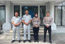 Jasa Raharja Perwakilan Tarakan terima kunjungan Kasatlantas Polres Tarakan jasa raharja kaltim