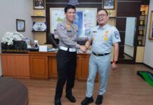 Silaturahmi Kepala Jasa Raharja Kaltim dan Dirlantas Polda Kaltim : Wujudkan Kolaborasi Harmonis jasa raharja kaltim