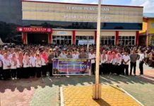 Tekan Angka Kecelakaan Generasi Muda Wilayah Nongsa, Jasa Raharja Kepri gelar PPKL bersama Ditlantas Polda Kepri di SMKN 6 Batam jasa raharja kepri