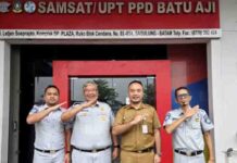 Optimalisasi Pelayanan Samsat, Jasa Raharja Kepri tingkatkan sinergitas dengan Samsat Batu Aji jasa raharja kepri