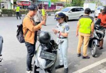 Gelar Operasi Gabungan di Kota Mataram, Jasa Raharja NTB Pastikan Kepatuhan Masyarakat jasa raharja NTB