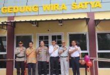 Sinergi Jasa Raharja Sumsel Hadiri peresmian Gedung Baru  SPKT Polrestabes Palembang jasa raharja sumsel