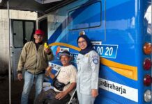 Kegiatan MUKL Pemeriksaan Kesehatan Gratis Oleh Jasa Raharja  Di Pelabuhan Boom Baru Palembang jasa raharja sumsel