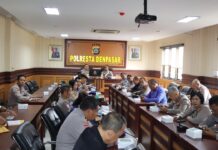 Forum Komunikasi Lalu Lintas Angkutan Jalan Dalam Penanganan Permasalahan Lalu Lintas dan Persiapan Idul Fitri 2025 di Kota Denpasar jasa raharja bali