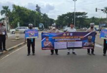 Jasa Raharja Cabang Bekasi Melalui KPJR Cikarang Dan Polres Metro Bekasi Kolaborasi Dalam Operasi Keselamatan Jaya 2025