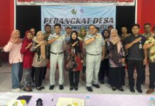 Jasa Raharja Kanwil Jawa Tengah dan Perangkat Desa Kecamatan Tengaran Menjadi Perangkat Desa Peduli Lalu lintas Desa Kecamatan Tengaran