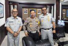 Terus Tingkatkan Sinergi Jasa Raharja Cabang Sumsel Laksanakan Koordinasi Bersama Dirlantas Polda Sumsel Dirlantas Polda Sumsel