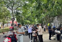 Jasa Raharja dan Samsat Surabaya Selatan Gelar Operasi Gabungan Gelar Operasi Gabungan