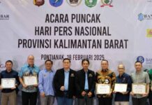 Jasa Raharja Kalimantan Barat Dukung dan Sukseskan Hari Pers Nasional 2025 Hari Pers Nasional 2025