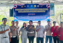 Mendukung Pelaksanaan Ops Pallawa 2025 Di Wilayah Kabupaten Barru, Jasa Raharja Cabang Pare-Pare Ikut Serta Dalam FGD FKLL Ikut Serta Dalam FGD FKLL