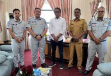 Jasa Raharja Kanwil Maluku Lakukan Kunjungan Kerja Dan Silaturahmi Bersama Ketua DPRD Kabupaten Maluku Tengah Kabupaten Maluku Tengah