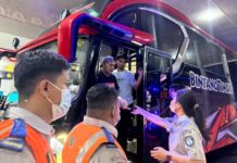 Jasa Raharja Cabang Pare-Pare, BPTD dan Satlantas Gelar Ramp Check, Pastikan Kelayakan Angkutan Umum Kelayakan Angkutan Umum