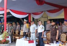Jasa Raharja Wilayah Kalimantan Barat Hadiri Apel Gelar Pasukan Operasi Keselamatan Kapuas 2025 Keselamatan Kapuas 2025