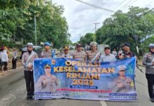 Jasa Raharja Cabang Bima Berkolaborasi Bersama Polres Bima Kota dalam Operasi Keselamatan Rinjani 2025 Keselamatan Rinjani 2025