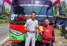 Pastikan Keterjaminan Penumpang, Jasa Raharja Cabang Sumbawa Laksanakan Kunjungan Door to Door Kunjungan Door to Door
