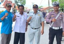 Jasa Raharja bersama Tim Samsat dan Badan Pendapatan Daerah Banggai Laut Laksanakan Penegakan Hukum Laksanakan Penegakan Hukum