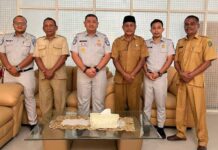 Koordinasi Jasa Raharja Kanwil Maluku Dengan Dinas Pelayanan Terpadu Satu Pintu (PTSP) Maluku Tengah Maluku Tengah