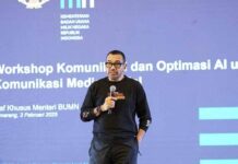 Jasa Raharja Apresiasi Kementerian BUMN Gelar Workshop Pemanfaatan Teknologi AI untuk Siapkan Komunikasi Menghadapi Era Digital Menghadapi Era Digital
