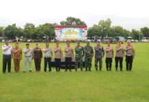 Jasa Raharja NTB Menghadiri Apel Gelar Pasukan Operasi Keselamatan Rinjani 2025 di Polda NTB jasa raharja NTB