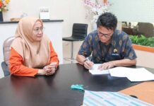 Penandatanganan Rencana Kerja Optimalisasi Pendapatan Antara Jasa Raharja NTB dengan Bappenda Provinsi NTB jasa raharja NTB