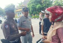 Jasa Raharja Bersama Tim Pembina Samsat Tuban Laksanakan Operasi Gabungan Operasi Gabungan