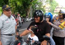 Aksi Simpatik PT Jasa Raharja Wilayah Bali dan Ditlantas Polda Bali Dalam Rangka Operasi Keselamatan Agung 2025 Operasi Keselamatan Agung 2025
