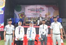 Jasa Raharja Cabang Watampone Sosialisasikan Keselamatan Berkendara dalam Perkemahan Terpadu Patroli Keamanan Sekolah 2025 Patroli Keamanan Sekolah 2025