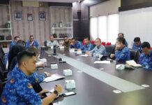 Sinergi Jasa Raharja Kanwil Sumsel Bersama Bapenda Prov Sumsel  Pada  Rapat Awal Penyusunan SOP Kesamsatan Penyusunan SOP Kesamsatan