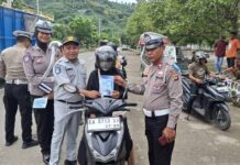 Sukseskan Operasi Keselamatan Rinjani 2025, Jasa Raharja Cabang Bima Ikuti Giat Safety Campaign di Kota Bima Safety Campaign di Kota Bima