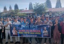 Turunkan  Lakalantas Dikalangan Pelajar, Jasa Raharja Kabanjahe Bersama Satlantas Polres Tanah Karo Sosialisasi PPK Tanah Karo Sosialisasi PPK