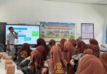 Jasa Raharja dan Polri Gelar Safety Campaign di SMA Negeri 5 Barabai untuk Wujudkan Kesadaran Berlalu Lintas Wujudkan Kesadaran Berlalu Lintas
