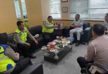 Sinergi Jasa Raharja Lahat bersama Polres Lahat, Upaya Tekan Angka Kecelakaan Lalu Lintas bersama Polres Lahat