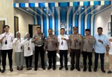 Silaturahmi dan Koordinasi Jasa Raharja Palopo dengan Kapolres Palopo dengan Kapolres Palopo