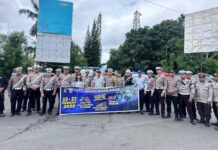 Jasa Raharja NTB Laksanakan Giat Safety Campaign di Ex Bandara Selaparang Kota Mataram di Ex Bandara Selaparang Kota Mataram