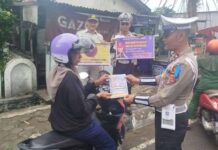 Jasa Raharja Cabang Bima Laksanakan Giat Safety Campaign di Kabupaten Dompu di Kabupaten Dompu