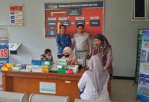 Jasa Raharja Cabang Pati Gelar Pelayanan Kesehatan Gratis di Kantor Samsat Pati di Kantor Samsat Pati