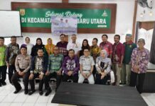 Jasa Raharja Kalsel Lakukan Sosialisasi Pentingnya Pembayaran PKB dan SWDKLLJ di Kecamatan Banjarbaru Utara di Kecamatan Banjarbaru Utara