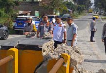 Tingkatkan Keamanan Jelang Lebaran, Jasa Raharja Bersama Satlantas dan Dinas Perhubungan Lakukan Survey Jalur di Pematang Siantar di Pematang Siantar
