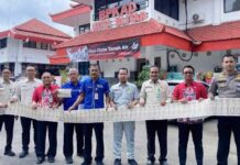 Jasa Raharja dan Tim Samsat Blitar  Buka Samling di Pemkot  Blitar di Pemkot Blitar