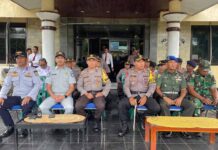 Jasa Raharja Cabang Bima Menghadiri Apel Gelar Pasukan Operasi Keselamatan Rinjani 2025 di Polres Kabupaten Bima di Polres Kabupaten Bima