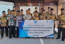 Jasa Raharja Adakan Program Pengajar Peduli Keselamatan Lalu Lintas di SMK Ma’arif 3 Somalangu Kebumen di SMK Ma’arif 3 Somalangu Kebumen