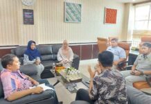 Kordinasi Tim Samsat Induk Indramayu I dengan Bapenda Kab. Indramayu jasa raharja jabar