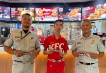 Kerjasama Merchant Jasa Raharja dengan KFC Bekasi Cyber Park jasa raharja jabar