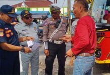 Pemeriksaan Keselamatan Kendaraan (Ramcek) di Parungkuda, Jasa Raharja Kolaborasi dengan Polres dan Dishub jasa raharja jabar