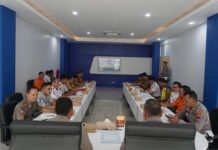 Rapat Lintas Sektoral Forum Komunikasi Lalu Lintas (FKLL) Persiapan Ops Candi 2025 di Cilacap jasa raharja jateng