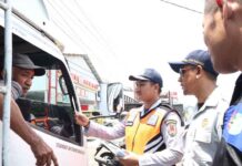 Jasar Raharja Gelar Operasi Pelanggaran Teknis dan Layak Jalan  Di Ngaliyan Kota Semarang jasa raharja jateng