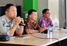 Jasa Raharja Kalimantan Barat Bersama Tim Pembina Samsat Sosialisaikan Opsen PKB dan Opsen BBNKB di Kecamatan Sungai Kunyit jasa raharja kalbar