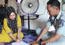 Jasa Raharja Kalsel Serahkan Santunan Luka-Luka Korban Kecelakaan di Desa Sungai Taib jasa raharja kalsel