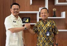 Kunjungan Kepala Kantor Wilayah PT Jasa Raharja Kalsel dalam Koordinasi Strategis dengan Bapenda Kalsel jasa raharja kalsel