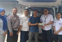 Jasa Raharja Bersama Bapenda & Polresta Tasikmalaya Laksanakan Operasi Khusus ke PT Azka Sejahtera ke PT Azka Sejahtera